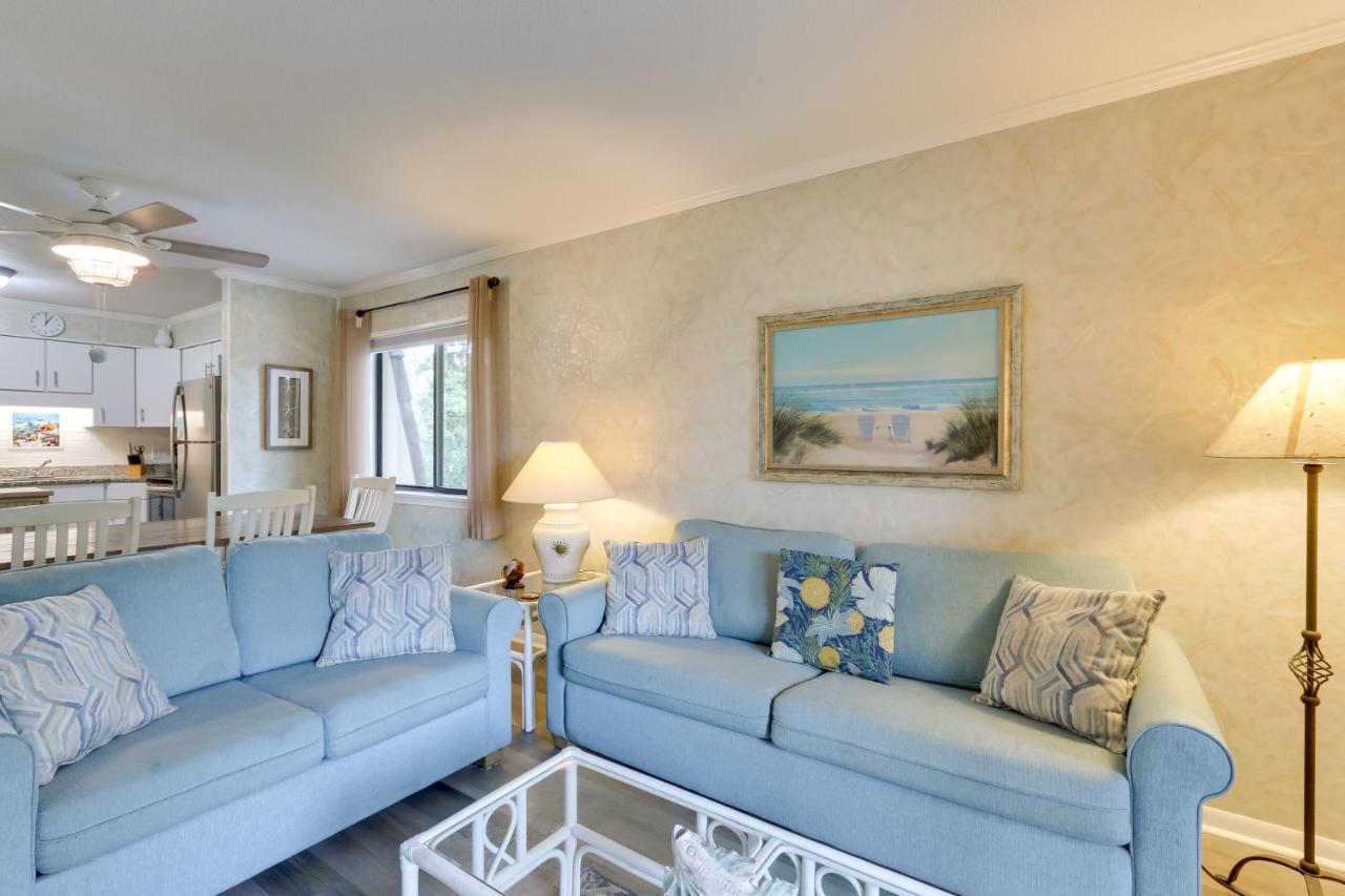 Hilton Head Condo With Balcony And Pool, Walk To Beach Hilton Head Island Exterior foto